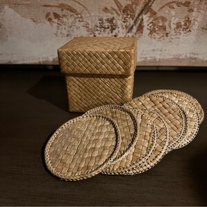 Sea Grass Coaster Set of 12 with Box